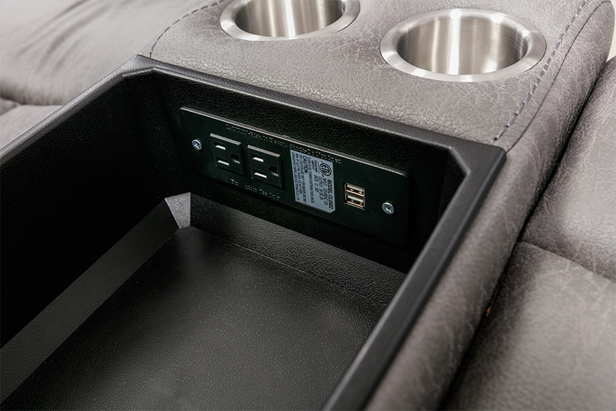 RC-7756 Poliester Tech Tech tkanina priručnik za naslonjenje s konzolom